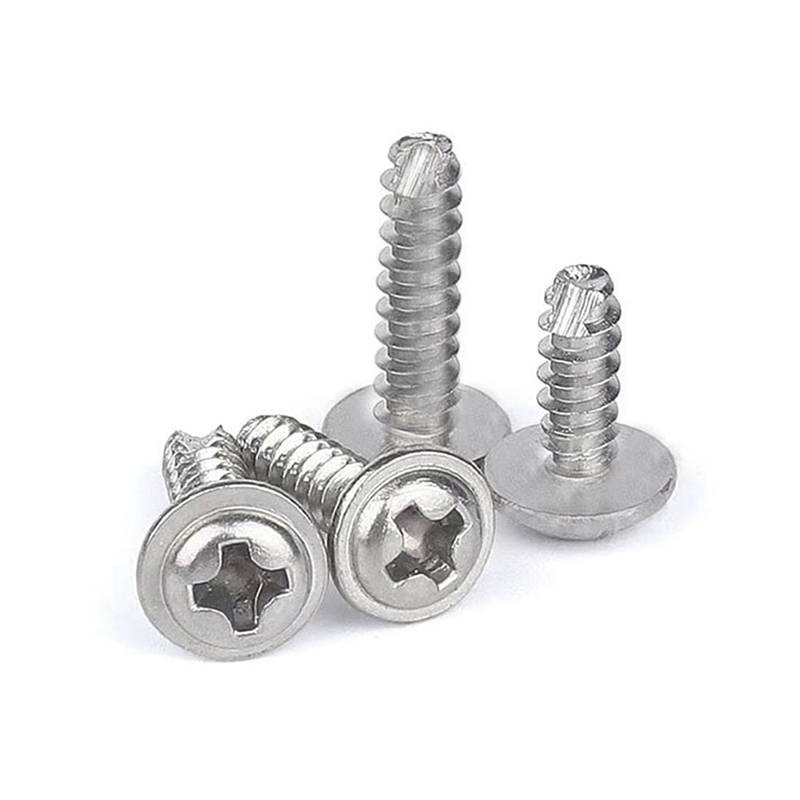Round Washer Head Cutting Tail Self Tappling Screw (1)
