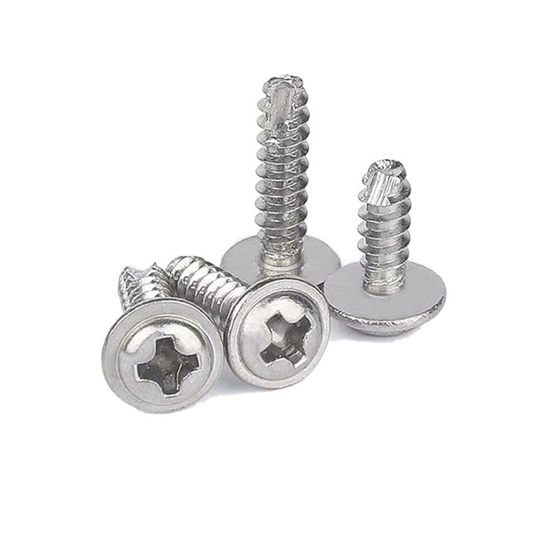 Round Washer Head Cutting Tail Self Tappling Screw (2)