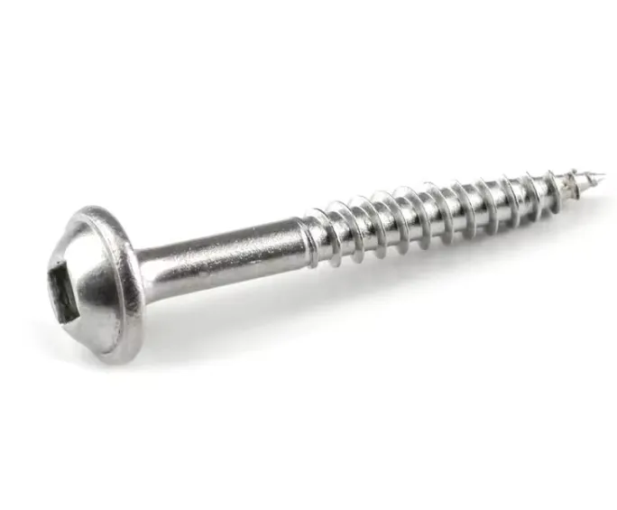 Square head deck screw