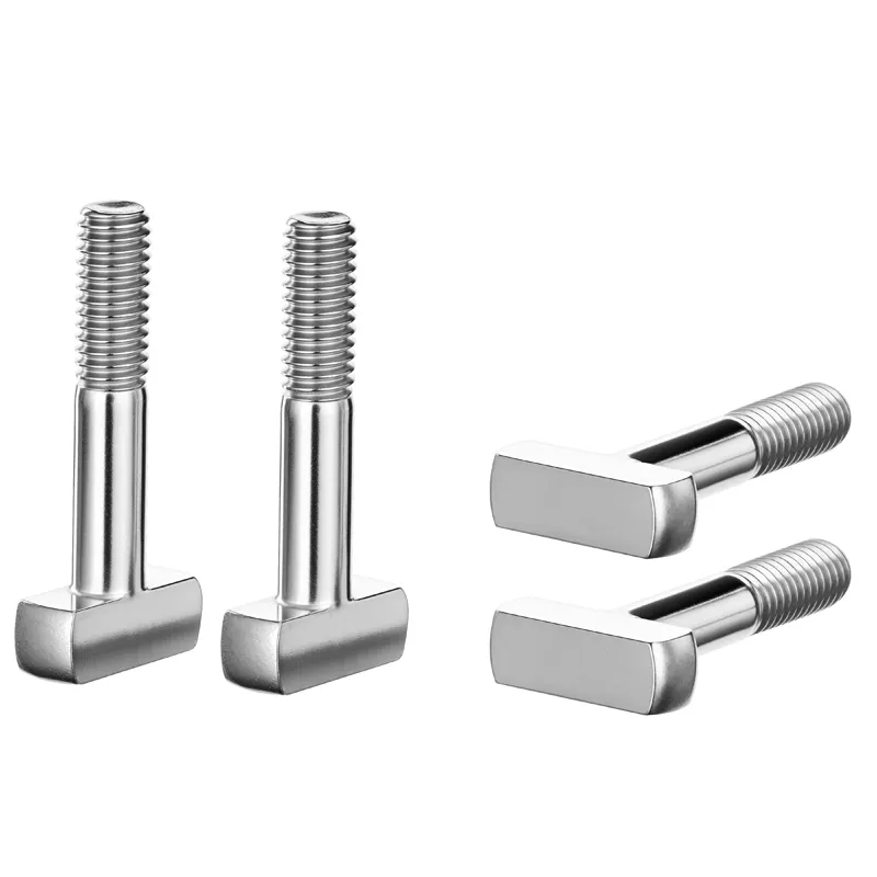 Custom Stainless Steel T-bolt, Partially Threaded – product detail image 1