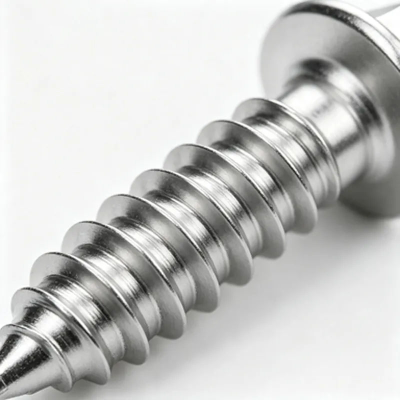 Hex Flange Head Phillips Self‑Tapping Screw Stainless Steel Wood Screw (4)