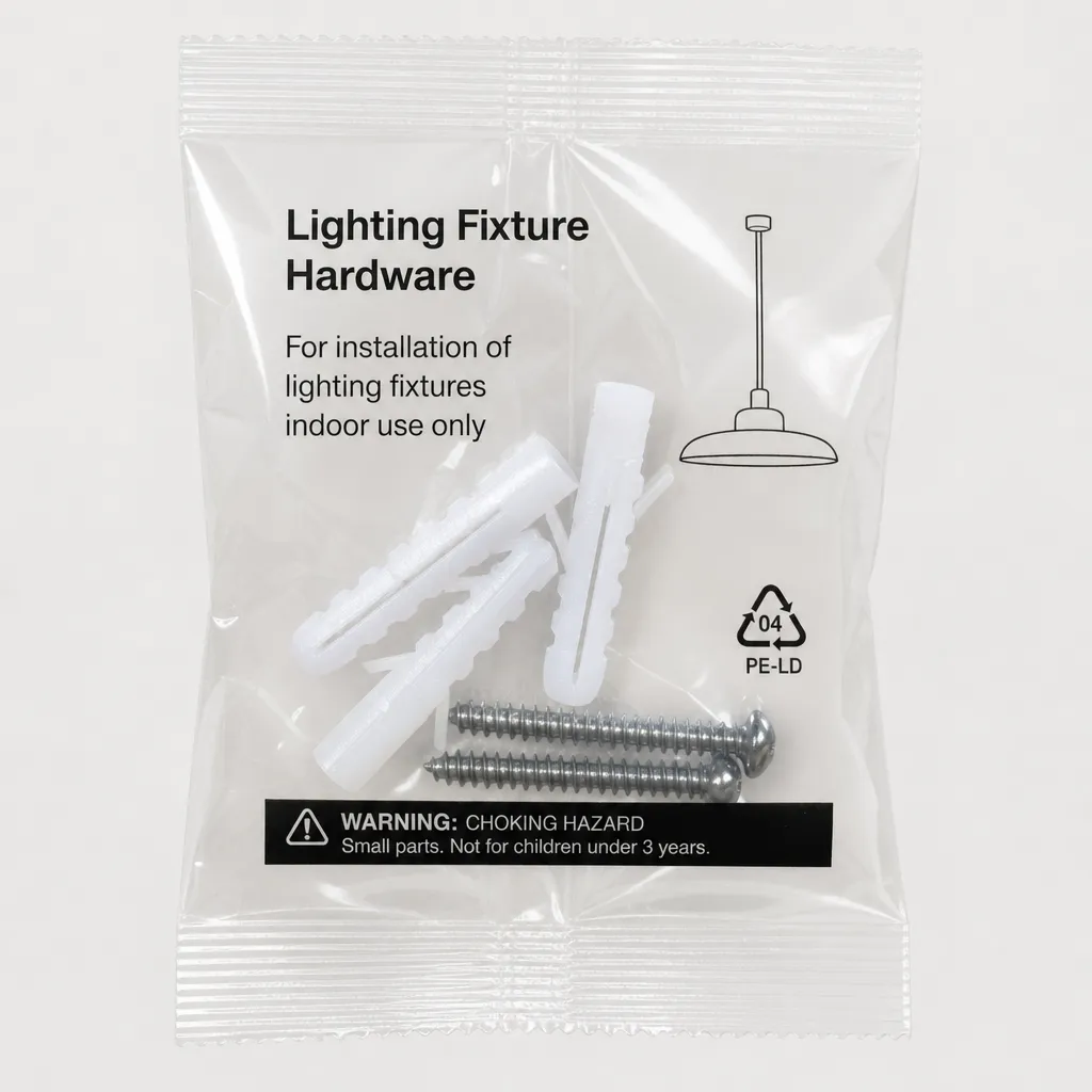 Lighting Fixture Hardware Packaging