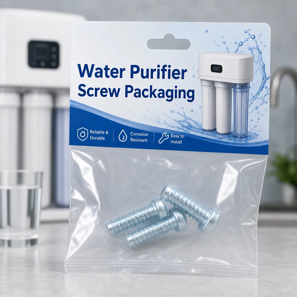 Water Purifier Screw Packaging