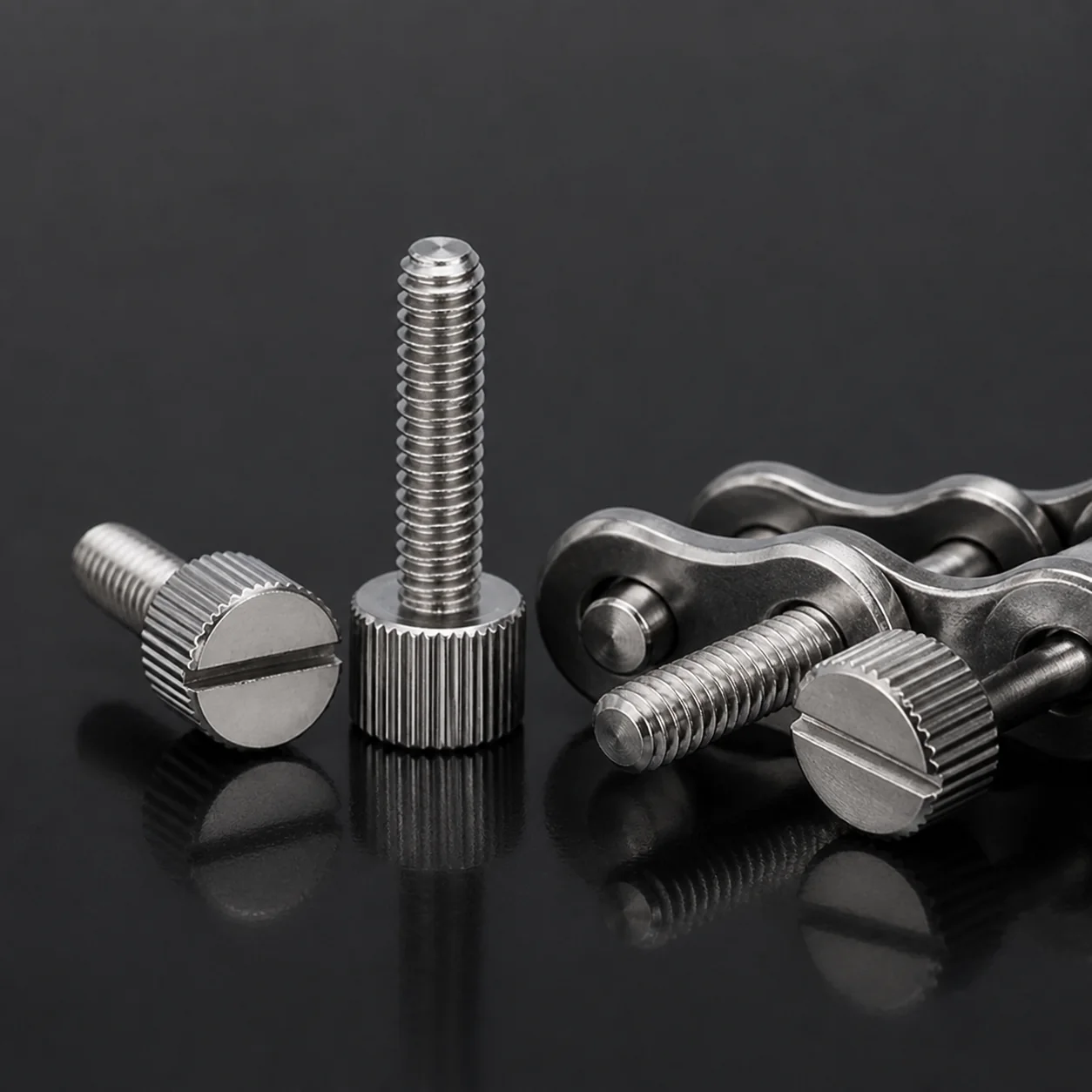 Hand-Tightened Screw Slot Head – product view 1