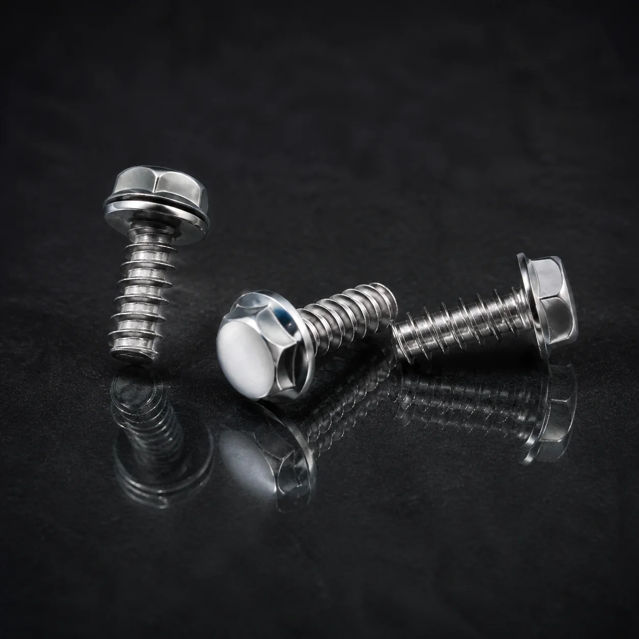 Hex Head Screws Flat Tail – product view 1