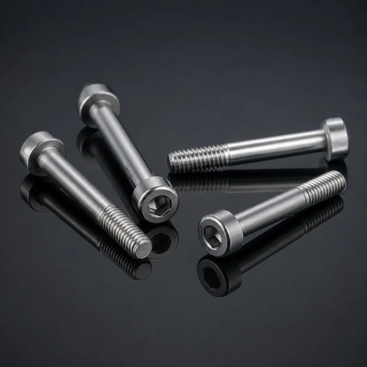 Hex Socket Half Threaded Machine Screw – product view 1