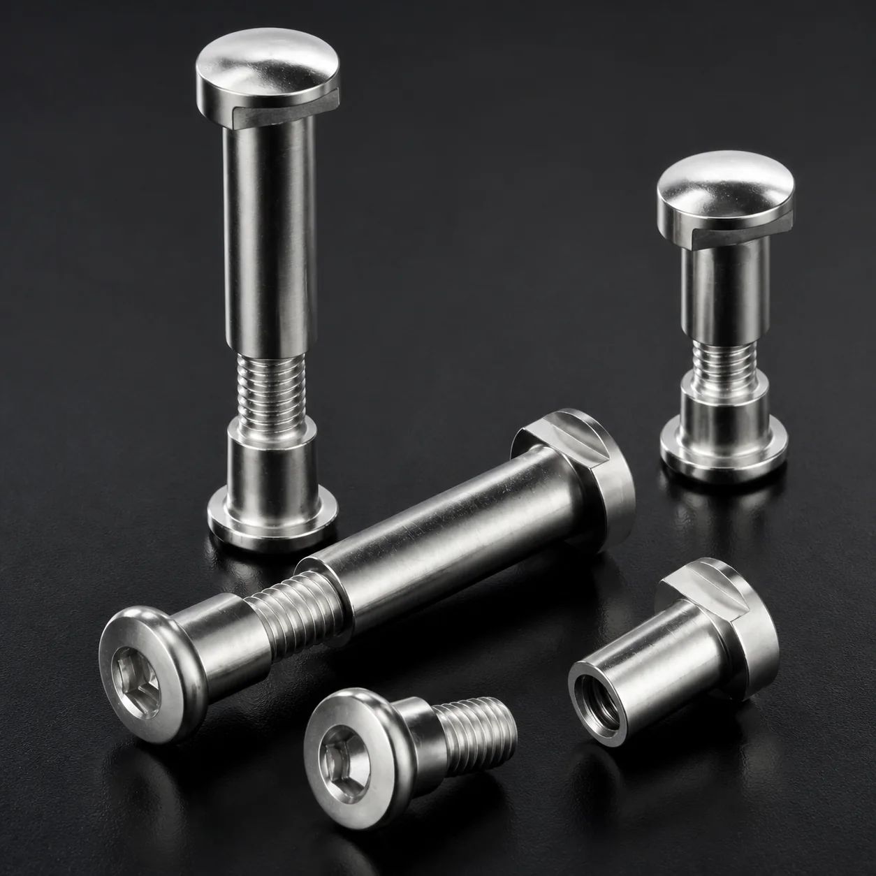 Stainless Steel Barrel Nut Assembly (Sex Bolt ) for automotive assembly – product view 1
