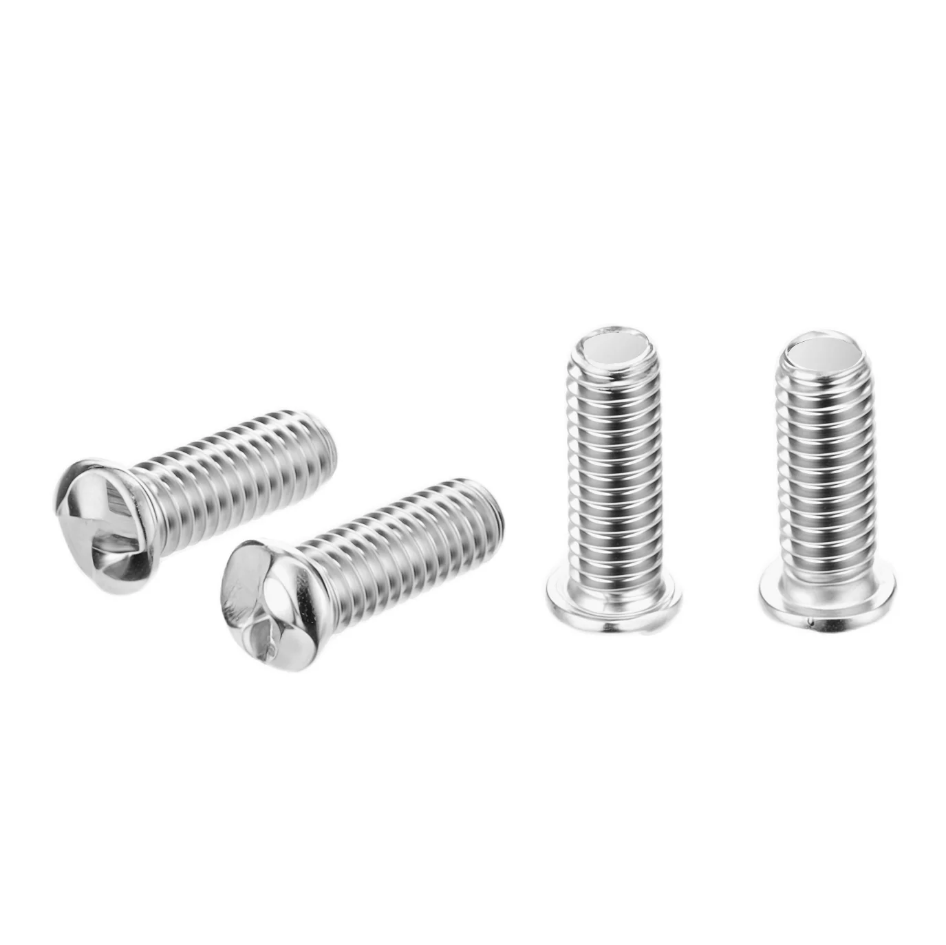 Custom Stainless Steel Slotted Flat Head Machine Screw – product view 1
