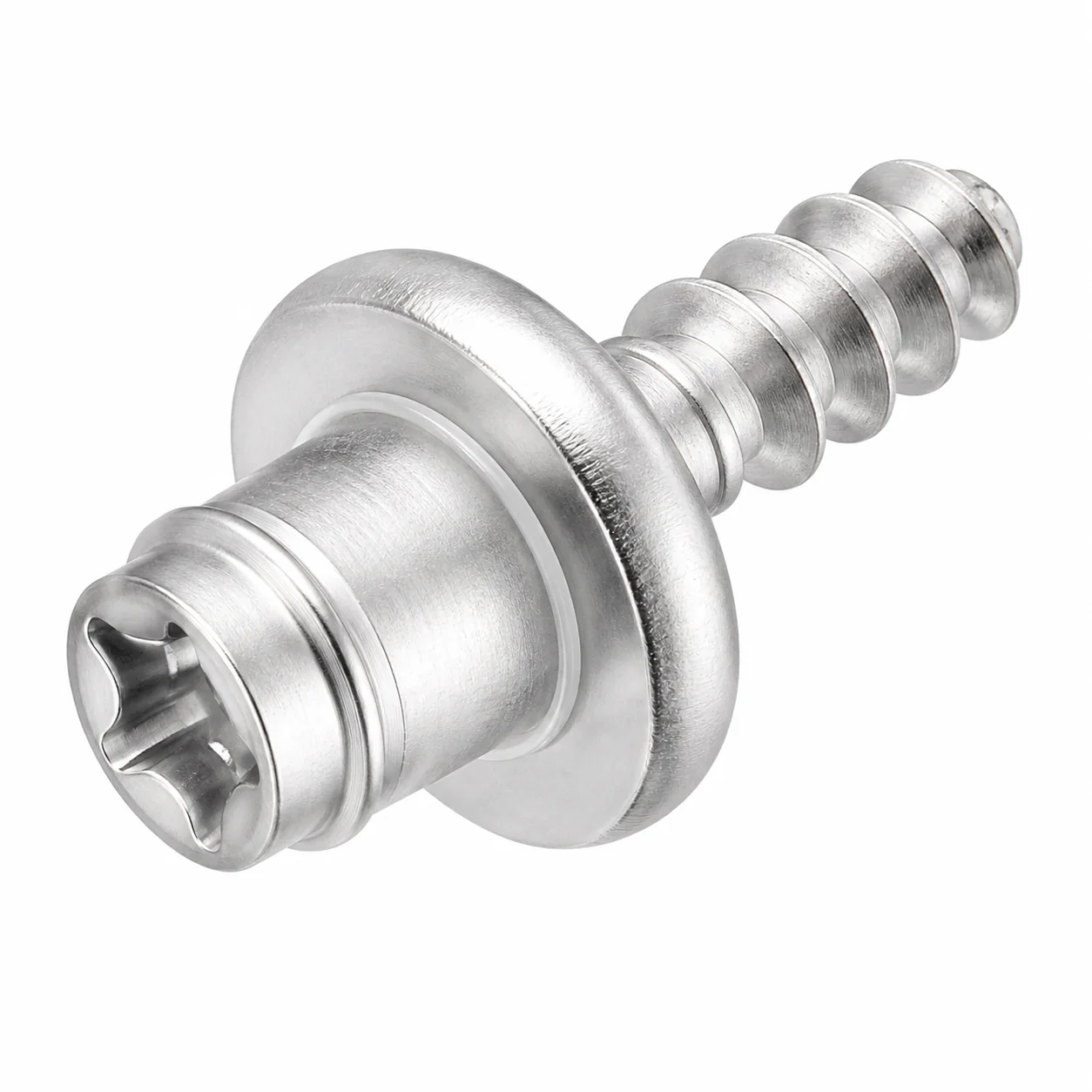 Custom Stainless Steel Captive Panel Screw Assembly – product view 4