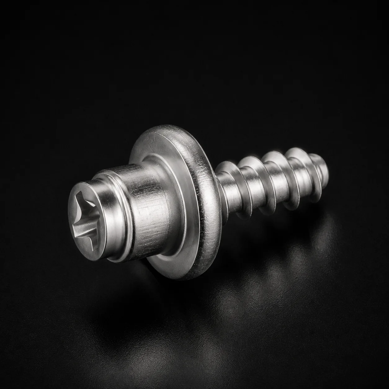 Custom Stainless Steel Captive Panel Screw Assembly – product view 6
