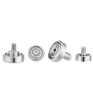 Custom Stainless Steel Threaded Stud Bearing – product view 1