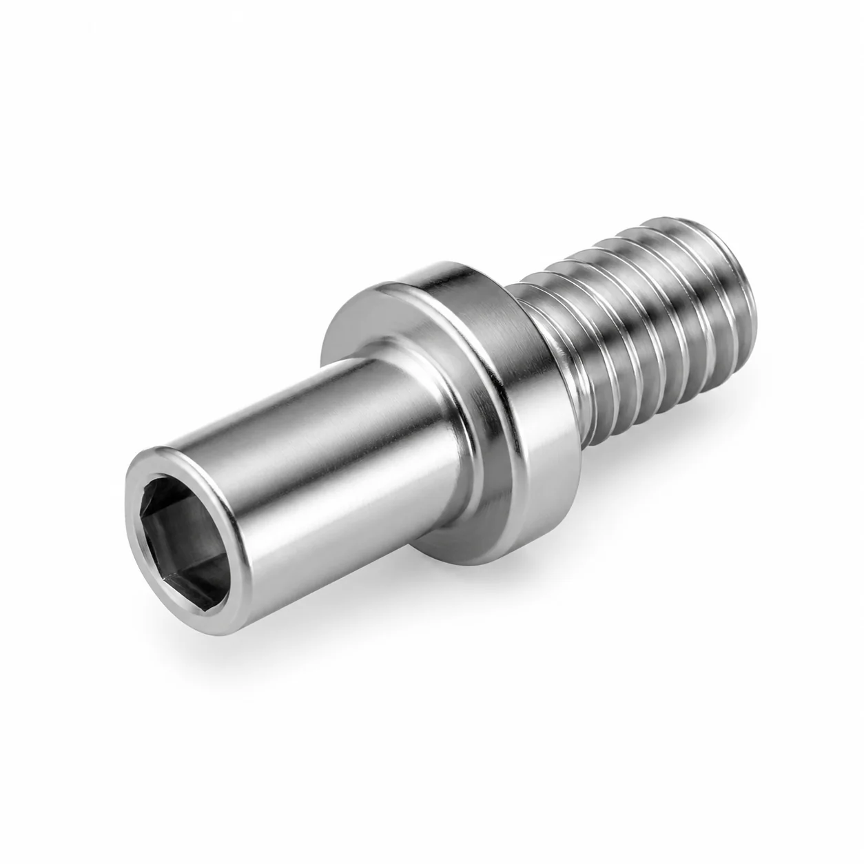 Custom Stainless Steel Double-End Connector Stud – product view 2