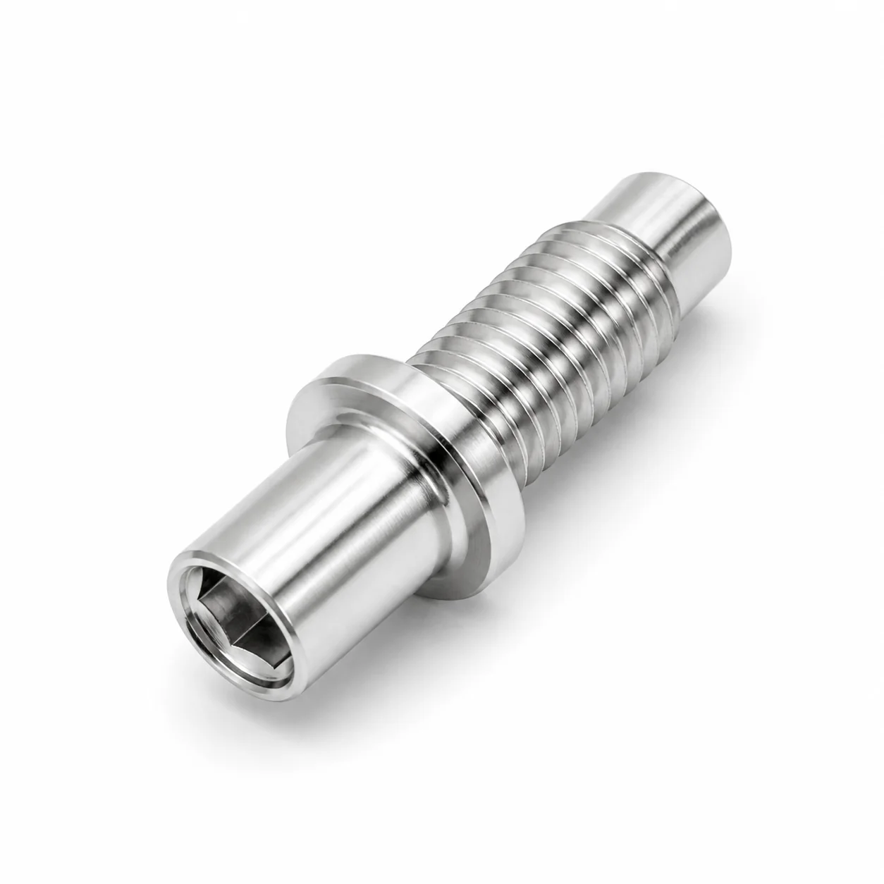 Custom Stainless Steel Double-End Hex Socket Stud – product view 2