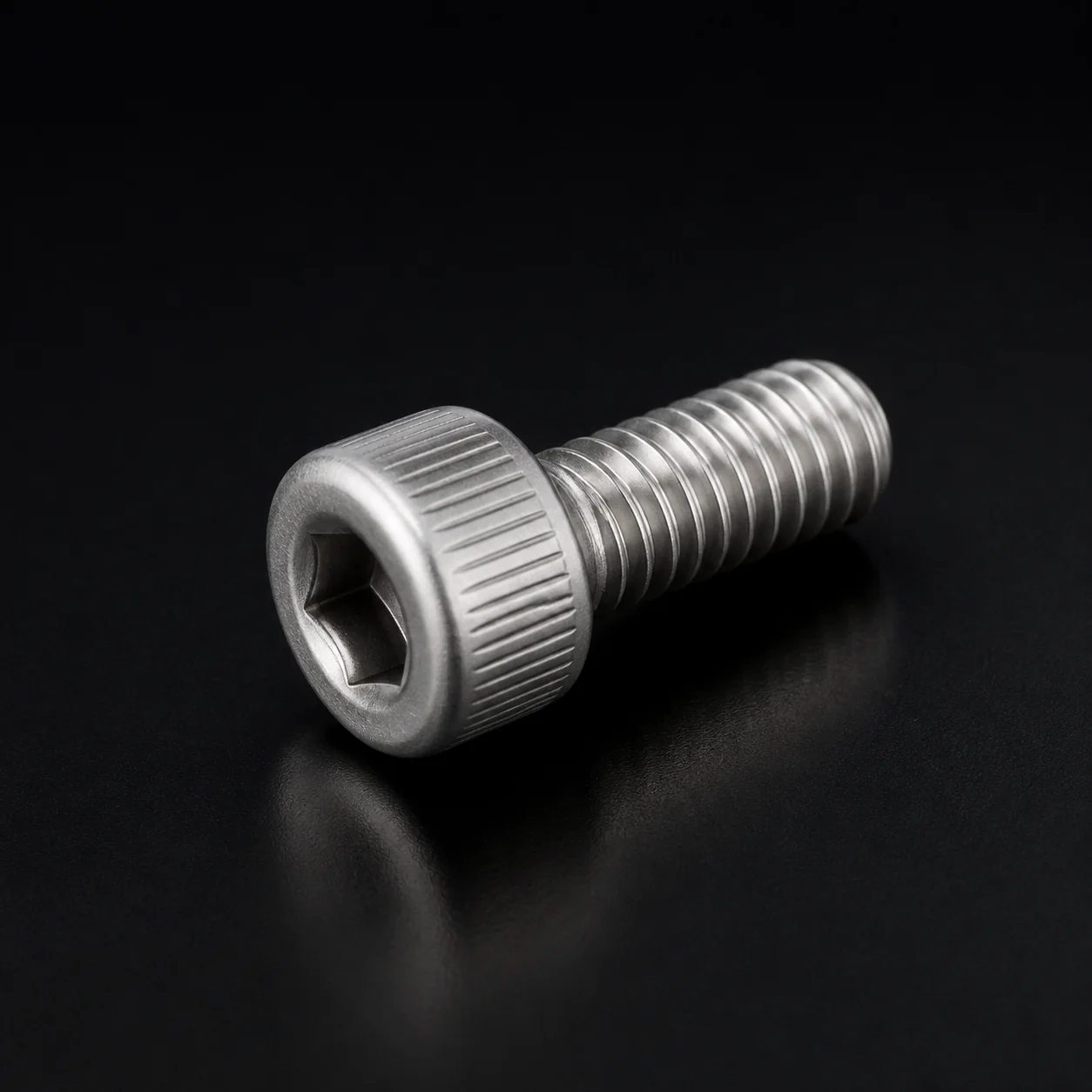 Titanium Hex Socket Knurled Head Thumb Screw – product view 9