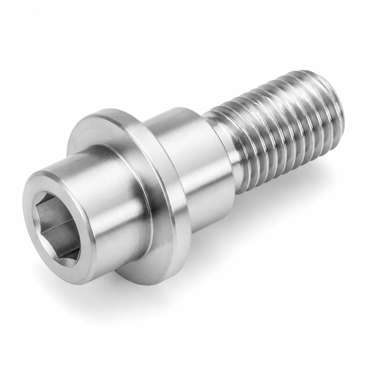 Custom Stainless Steel Flanged Shoulder Screw – product view 2