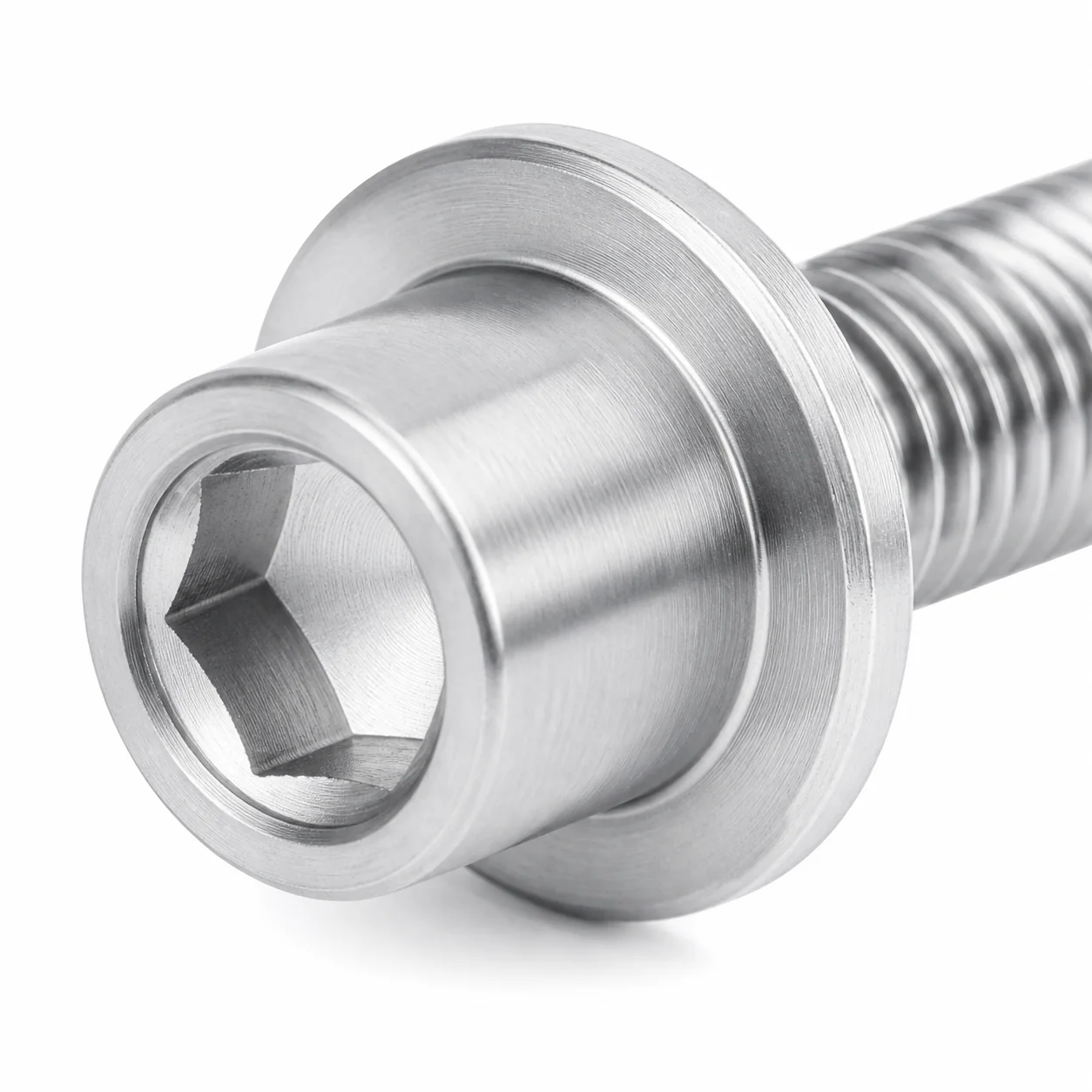 Custom Stainless Steel Flanged Shoulder Screw – product view 3