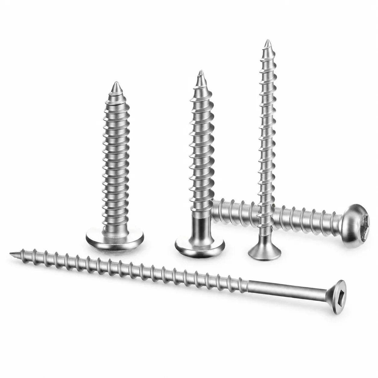 Stainless Steel Furniture Wood Screw Assortment – product view 2