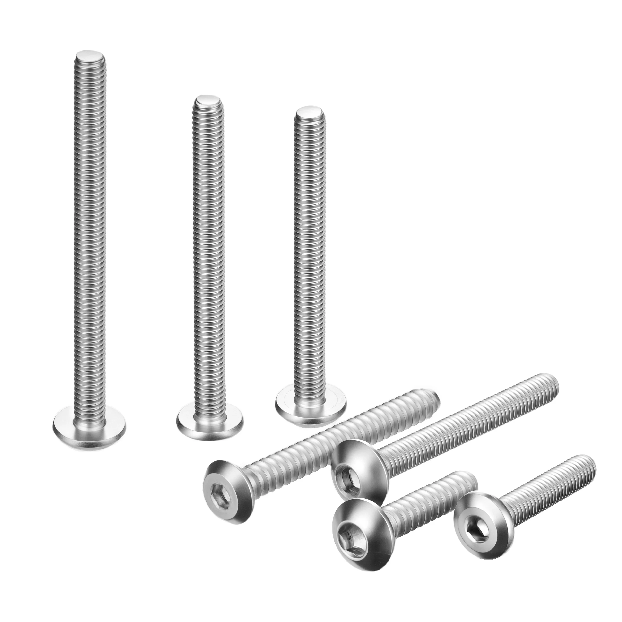 Stainless Steel Button Head Hex Socket Machine Screw for Furniture – product view 1