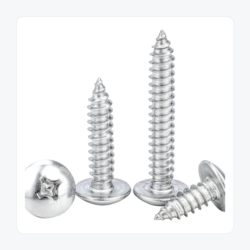 Phillips Mushroom Head Screws & Self tapping Screws – product view 5