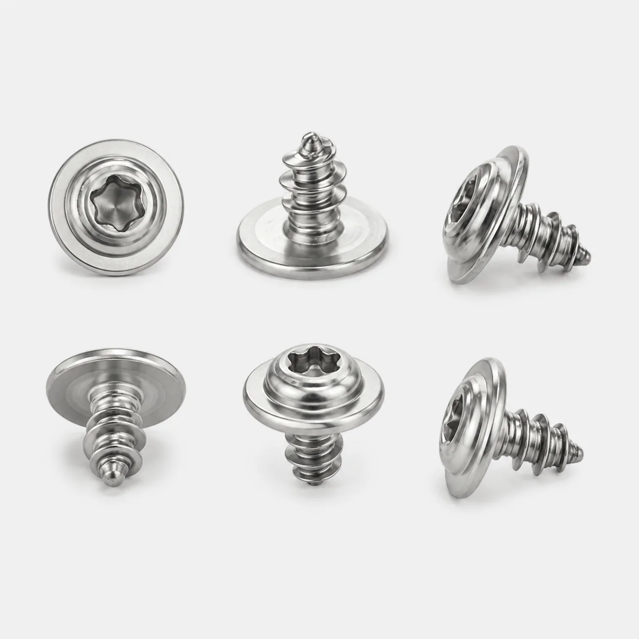 Stainless Steel Torx Washer Head Self-Tapping Screw for Lighting Fixtures – product view 5