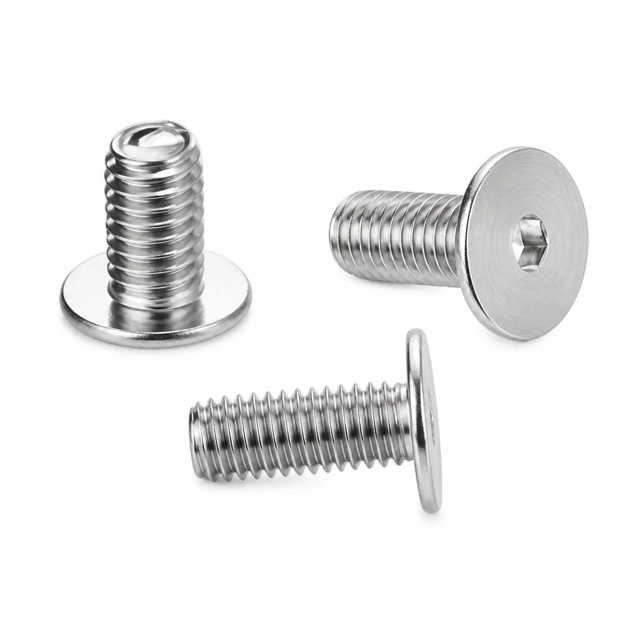 Stainless Steel Low-Profile Hex Socket Machine Screw for Lighting Fixtures – product view 5