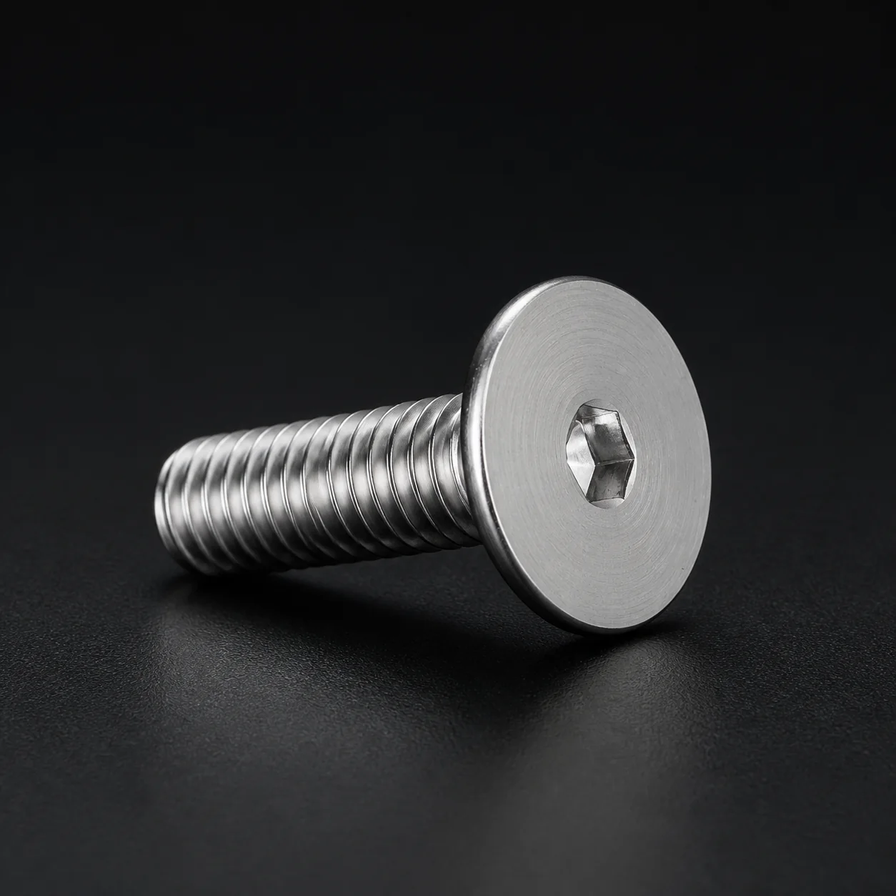 Stainless Steel Low-Profile Hex Socket Machine Screw for Lighting Fixtures – product view 6