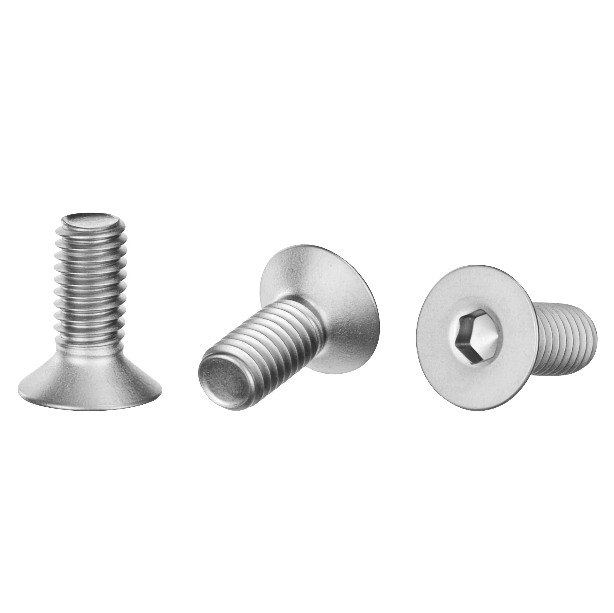 Titanium Hex Socket Countersunk Machine Screw – product view 1