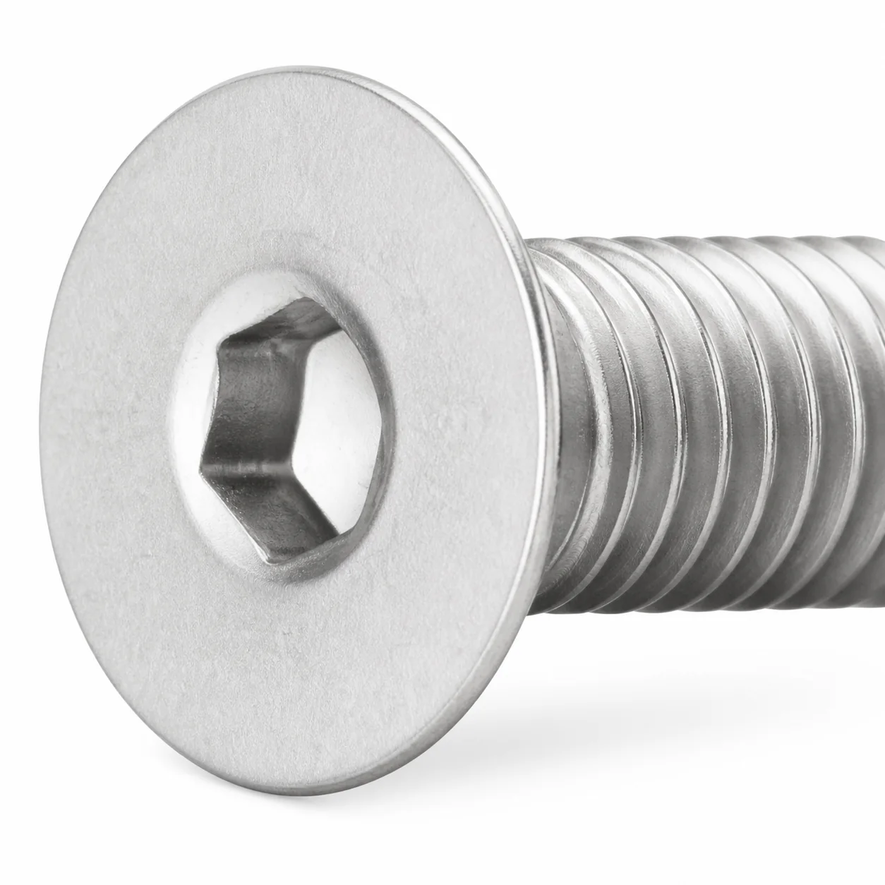 Titanium Hex Socket Countersunk Machine Screw – product view 3