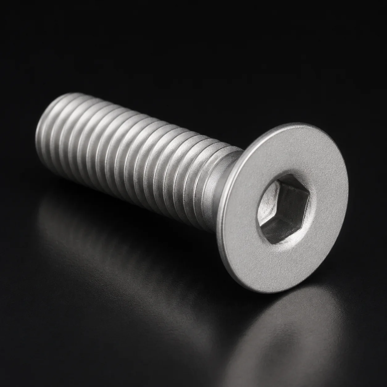 Titanium Hex Socket Countersunk Machine Screw – product view 6