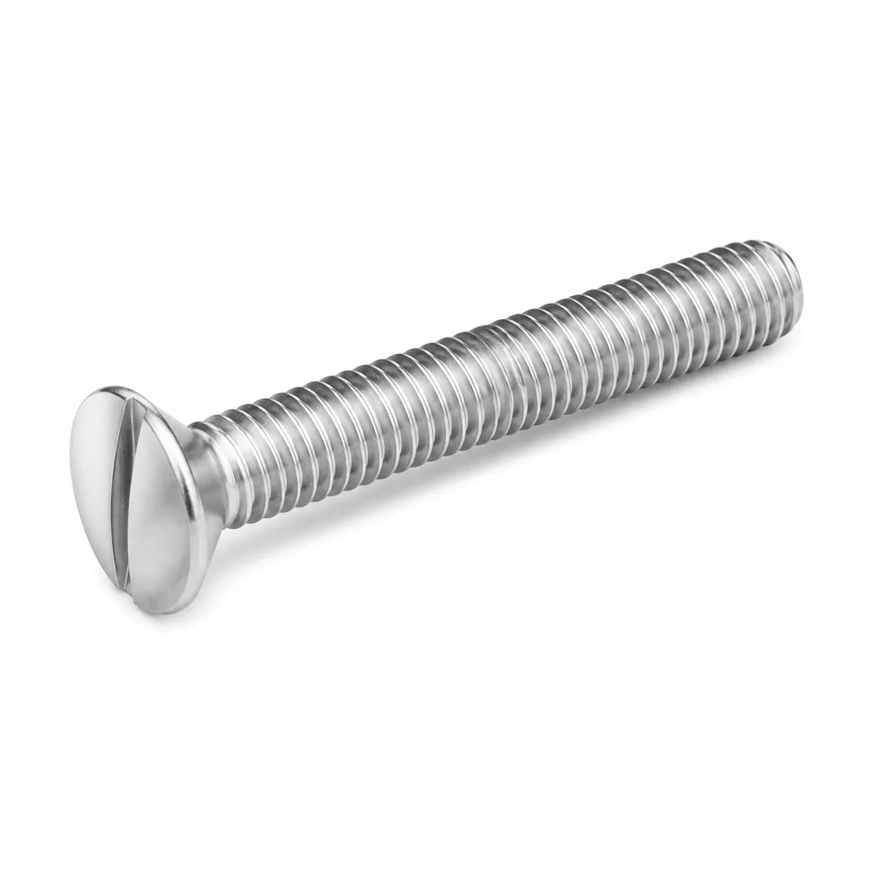 Stainless Steel Slotted Countersunk Machine Screw for Sanitary Ware – product view 2