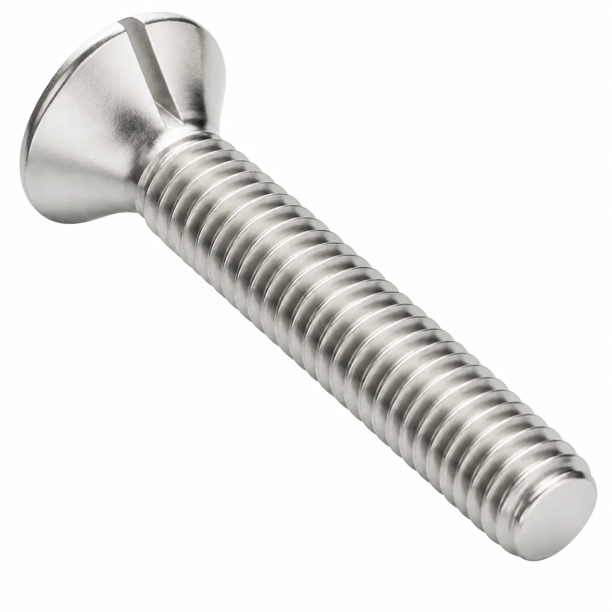 Stainless Steel Slotted Countersunk Machine Screw for Sanitary Ware – product view 4