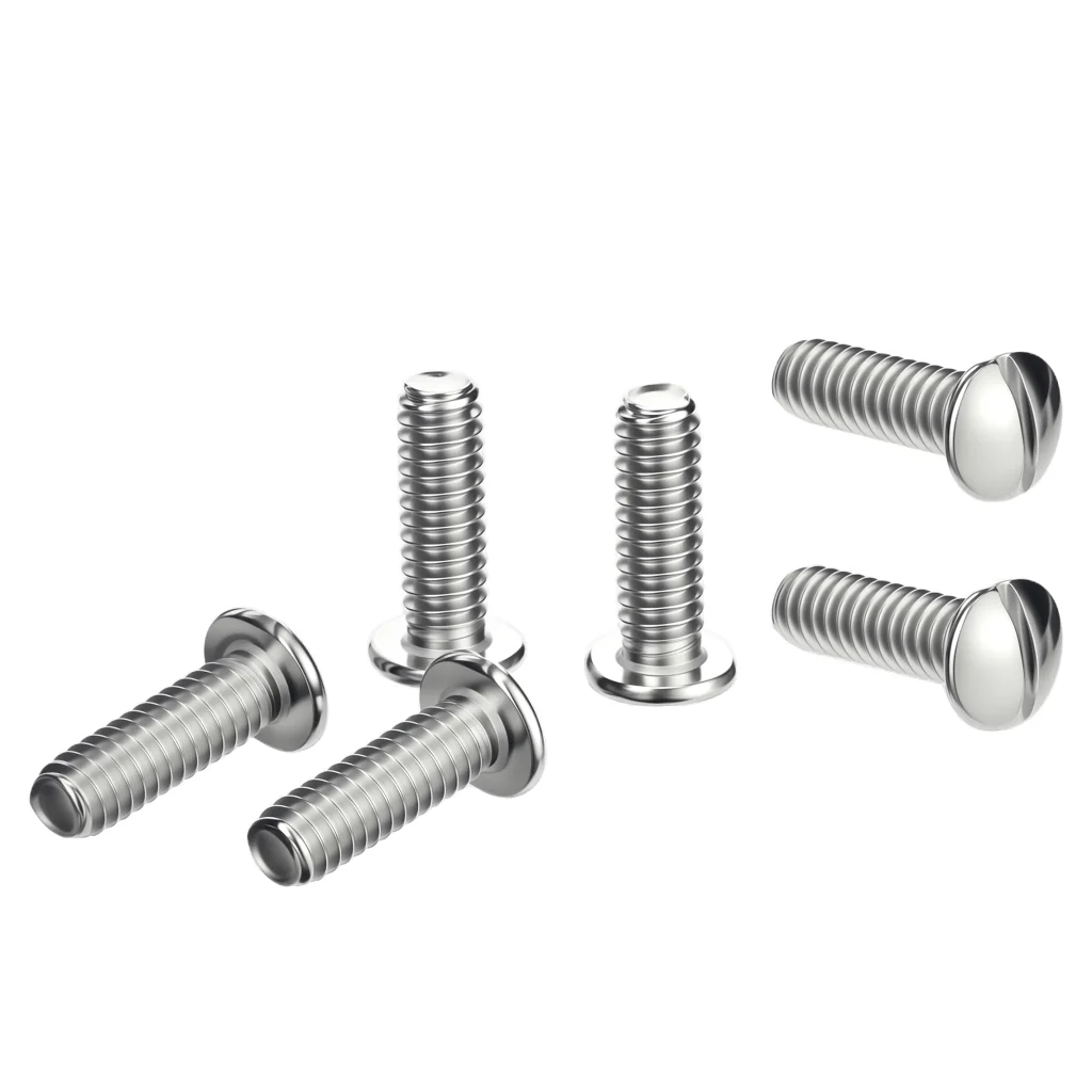 Stainless Steel Slotted Truss Head Machine Screw for Sanitary Ware – product view 1