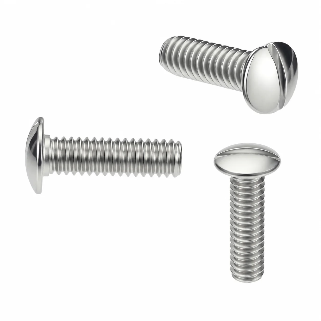 Stainless Steel Slotted Truss Head Machine Screw for Sanitary Ware – product view 5